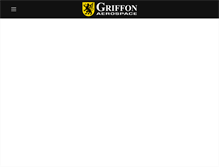 Tablet Screenshot of griffonaerospace.com